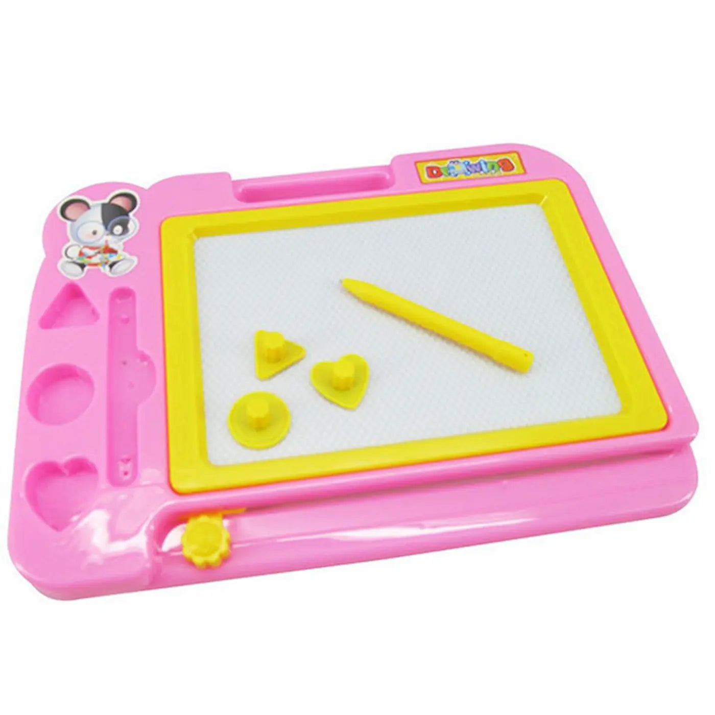 Pink toy drawing board