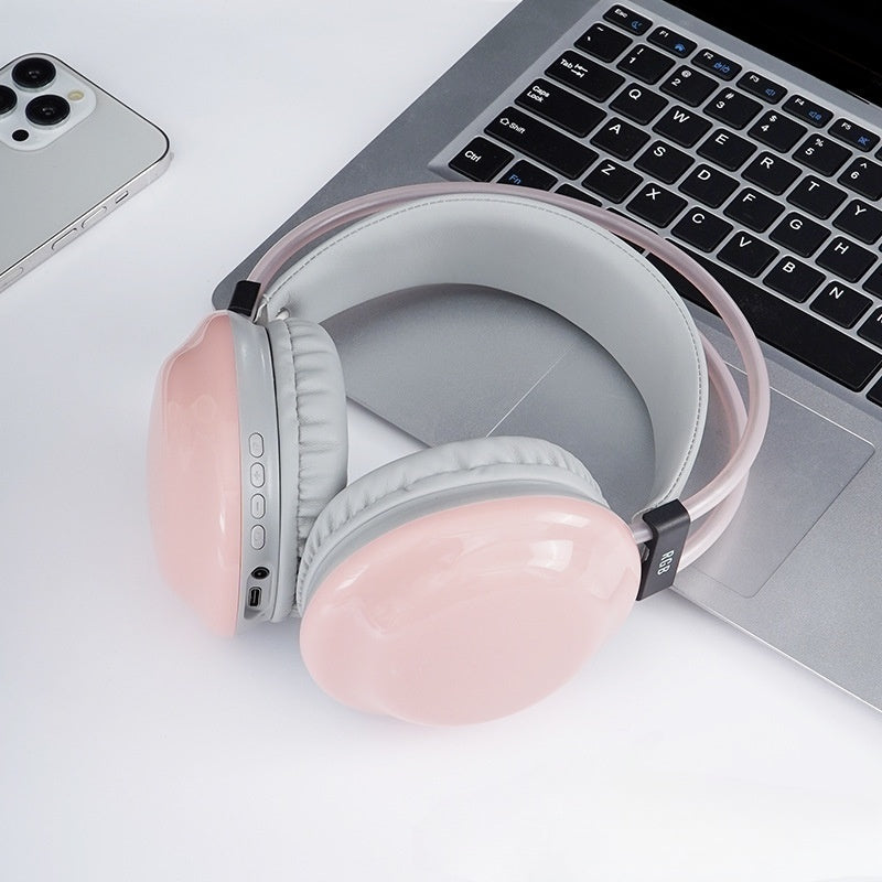Colorful LED sensory headphones with adjustable headband and glowing ear cups

