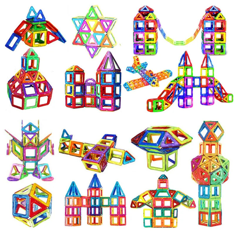 STEM Magnetic Tiles Set for Kids