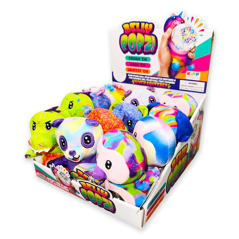 Belly Popz squeeze plush stress toy for kids – view 4
