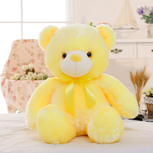 LED Teddy Bear Night Light for Kids