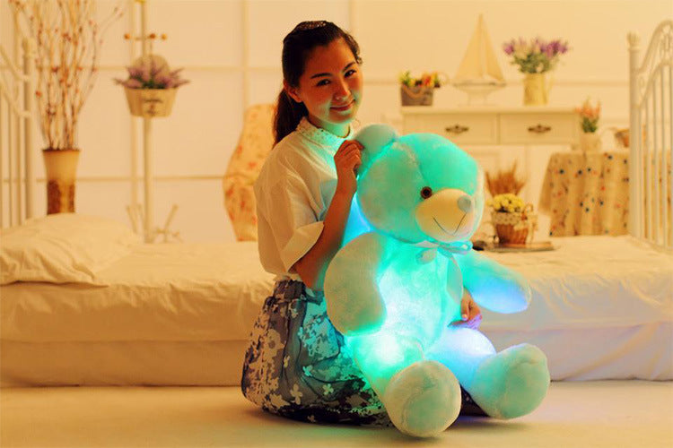 LED Teddy Bear Night Light for Kids