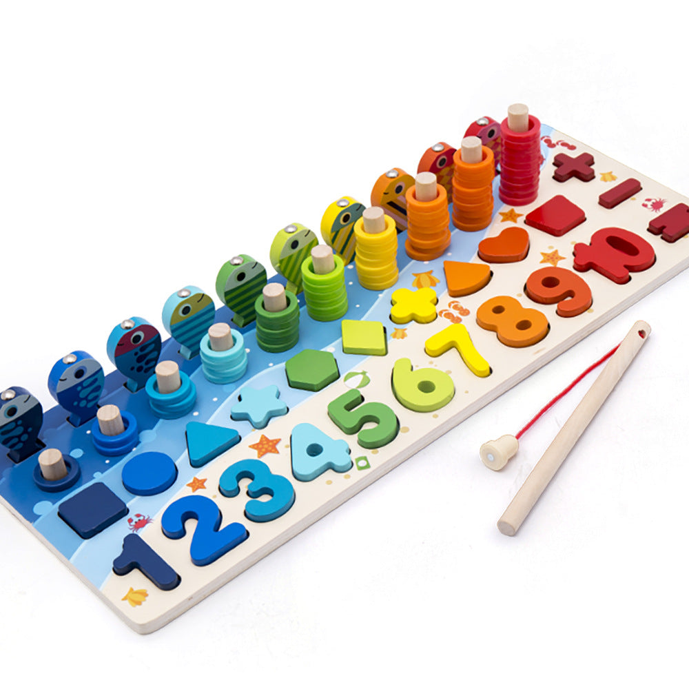 Montessori Alphabet & Number Puzzle for Kids