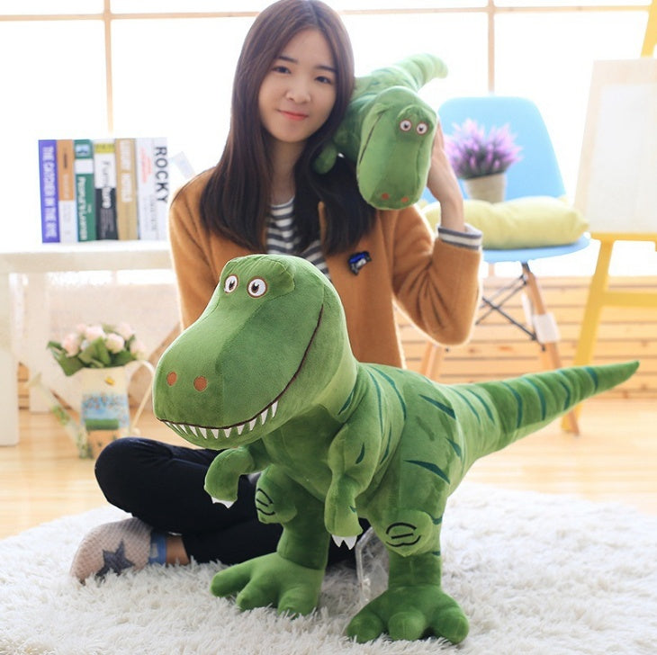 Calming dinosaur plush toy for kids designed for autism support, ADHD calming, anxiety relief, sensory comfort, emotional regulation, and bedtime relaxation