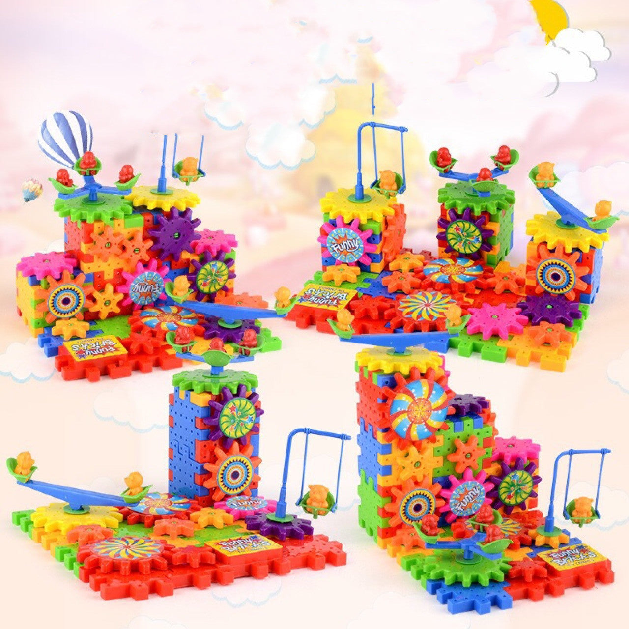 Spinning Gear Fine Motor Toy for Kids