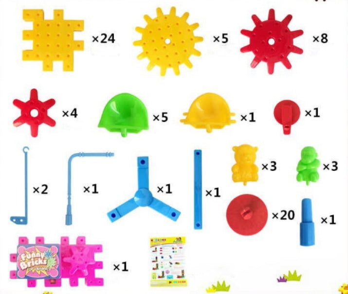 Spinning Gear Fine Motor Toy for Kids