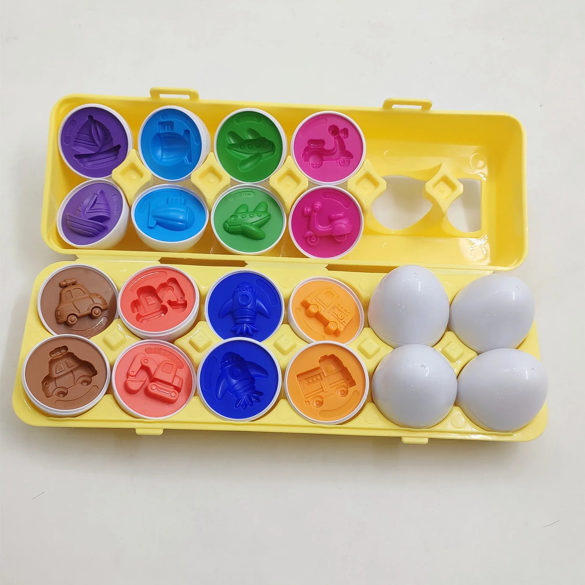 Montessori Matching Eggs Toy for Toddlers