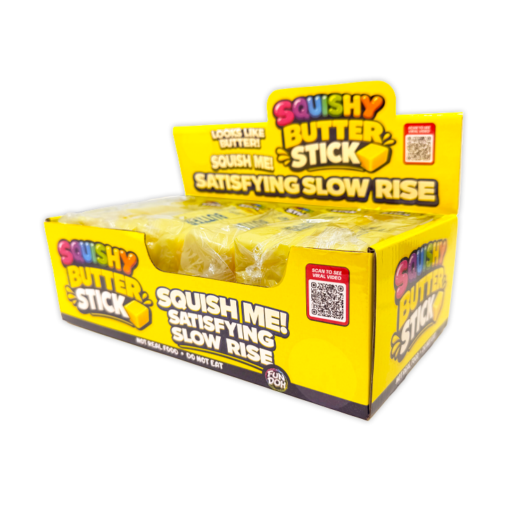 Fun Doh butter stick slow-rise squishy fidget toy for kids – view 6