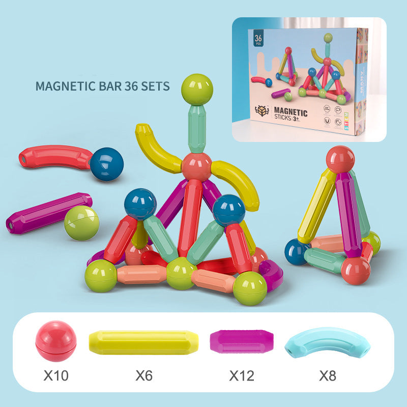 Magnetic STEM Building Toy Set for Kids