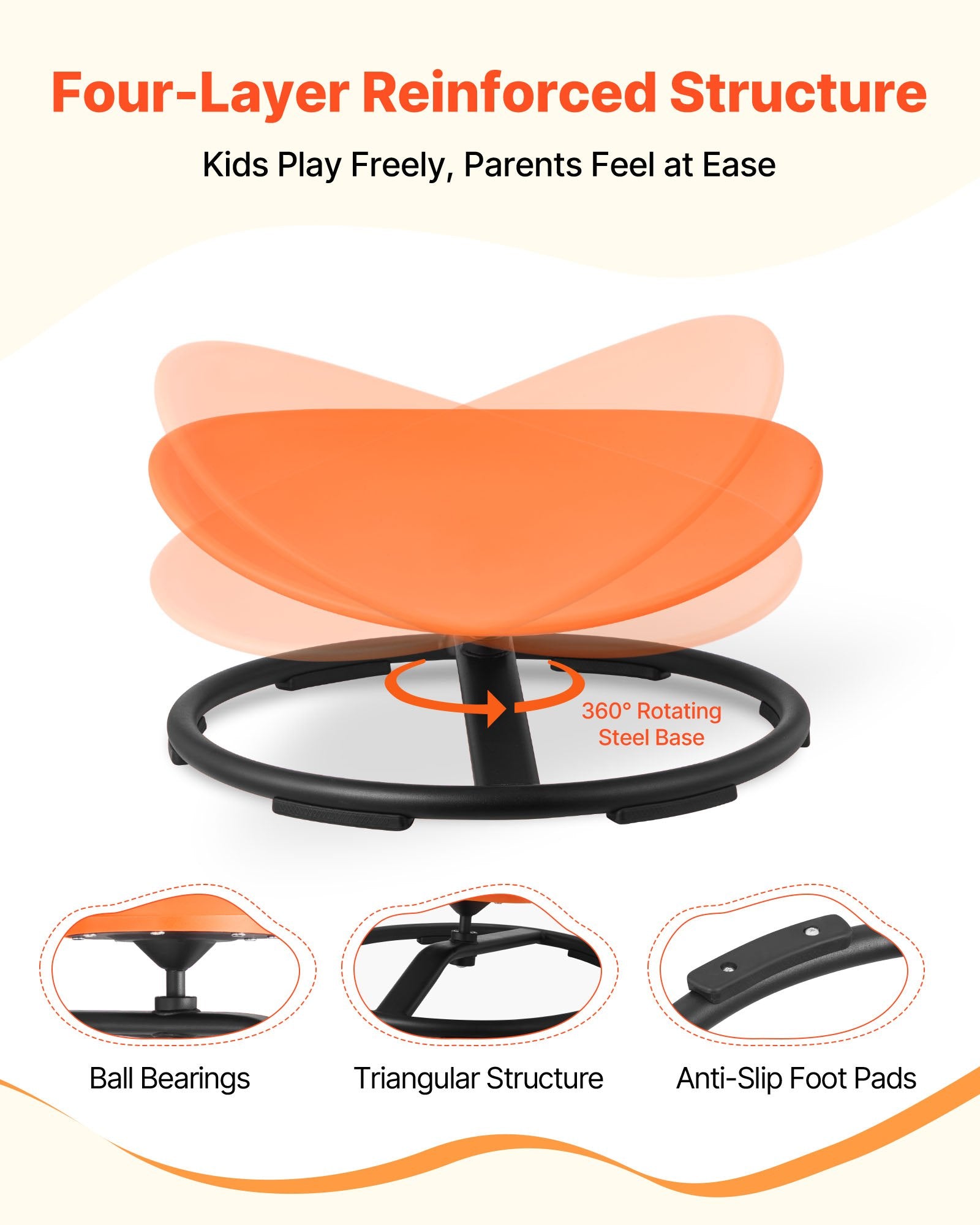 Sensory Spinning Chair for Kids | Core Balance Seat