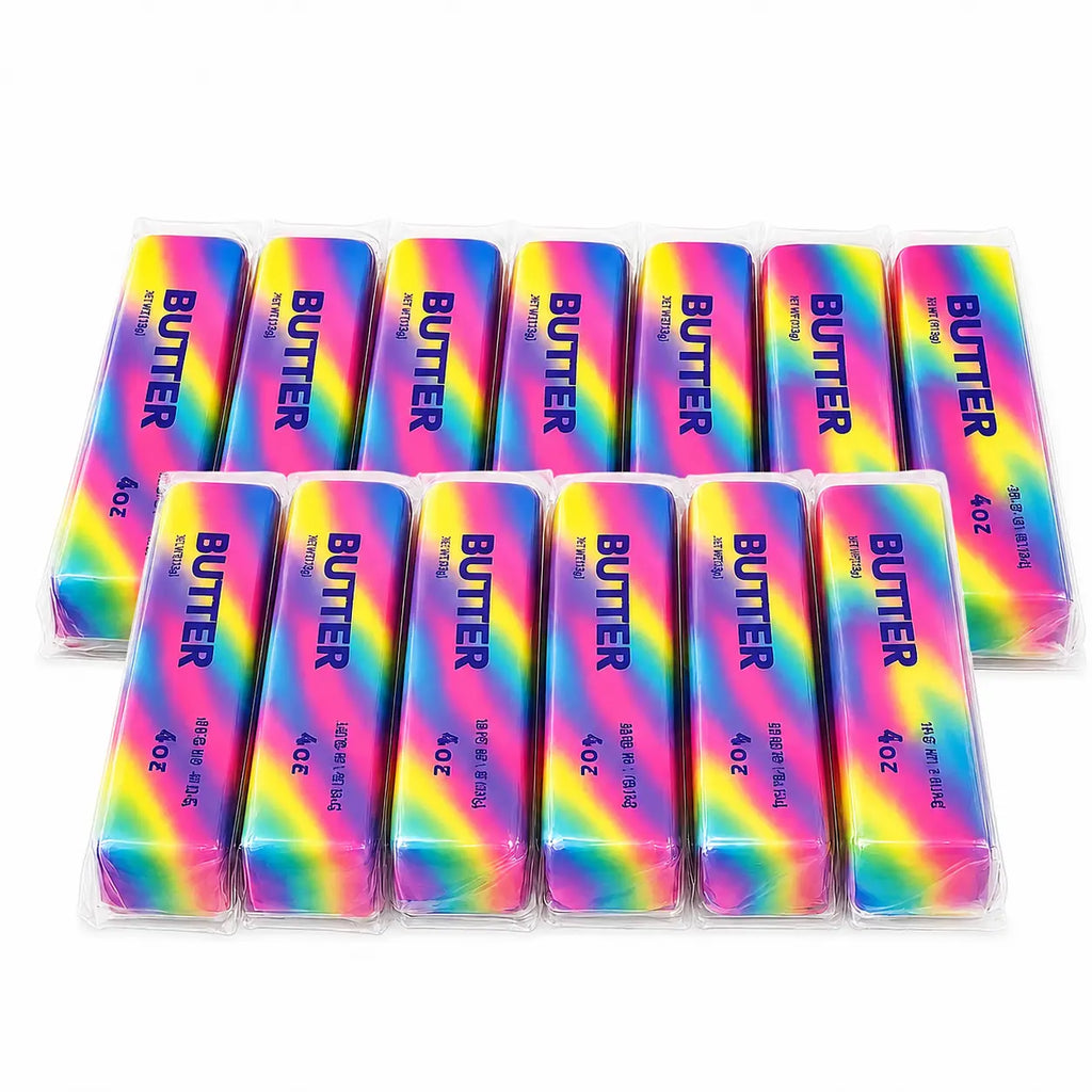 Fun Doh rainbow butter slow-rise squishy fidget toy for kids