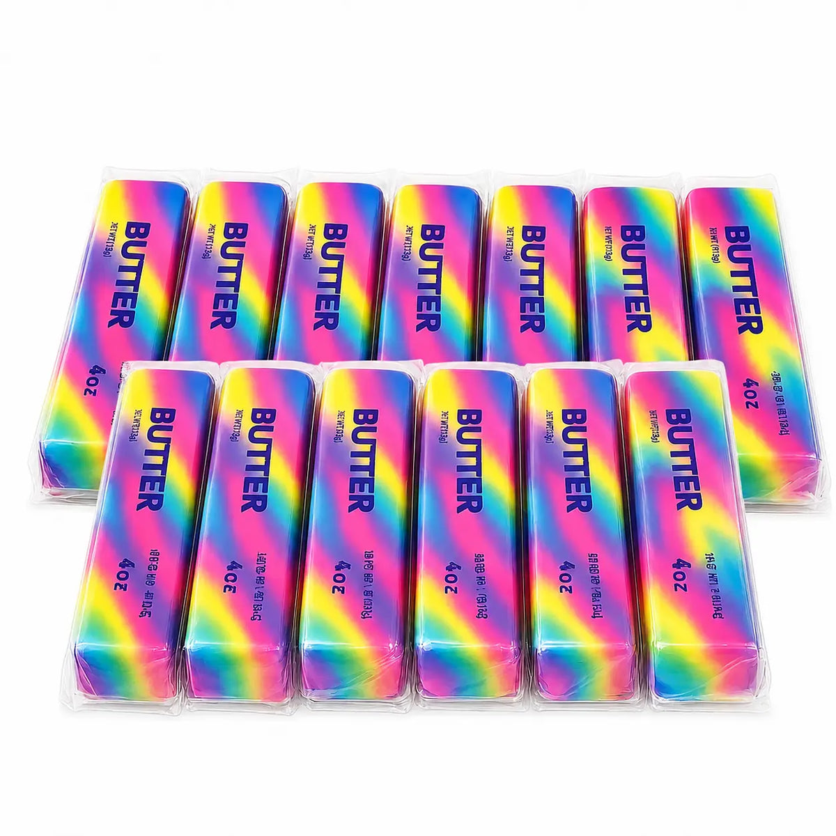 Fun Doh rainbow butter slow-rise squishy fidget toy for kids