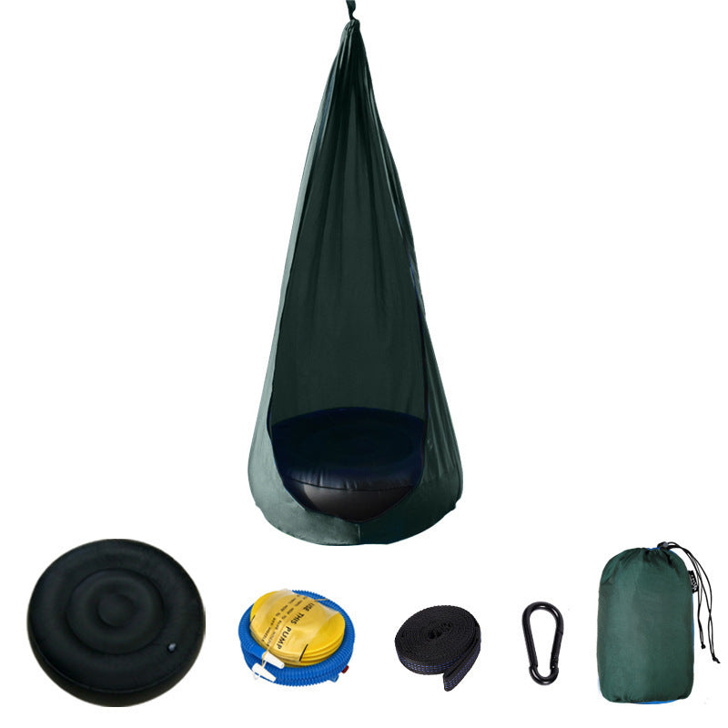 Portable Sensory Swing Hammock with Inflatable Seat Pad – view 7