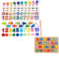 Montessori Alphabet & Number Puzzle for Kids