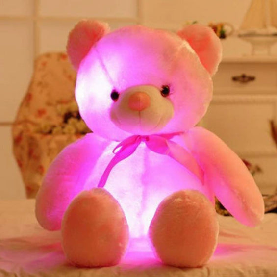 LED Teddy Bear Night Light for Kids