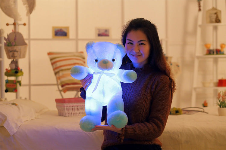 LED Teddy Bear Night Light for Kids