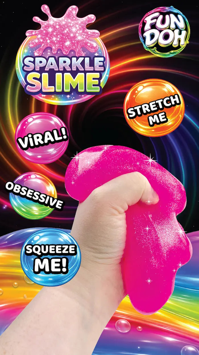Fun Doh sparkle slime sensory fidget toy for kids – view 10