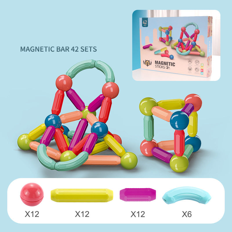 Magnetic STEM Building Toy Set for Kids
