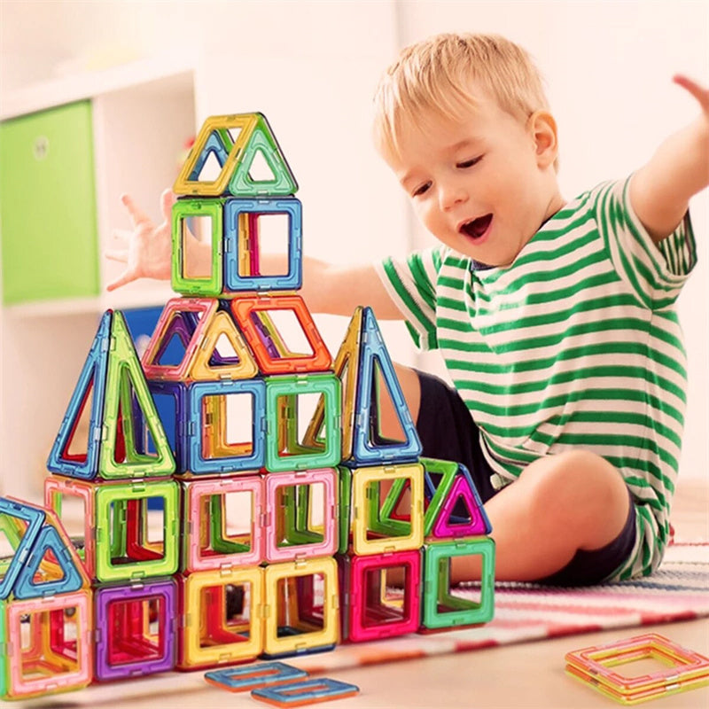 STEM Magnetic Tiles Set for Kids