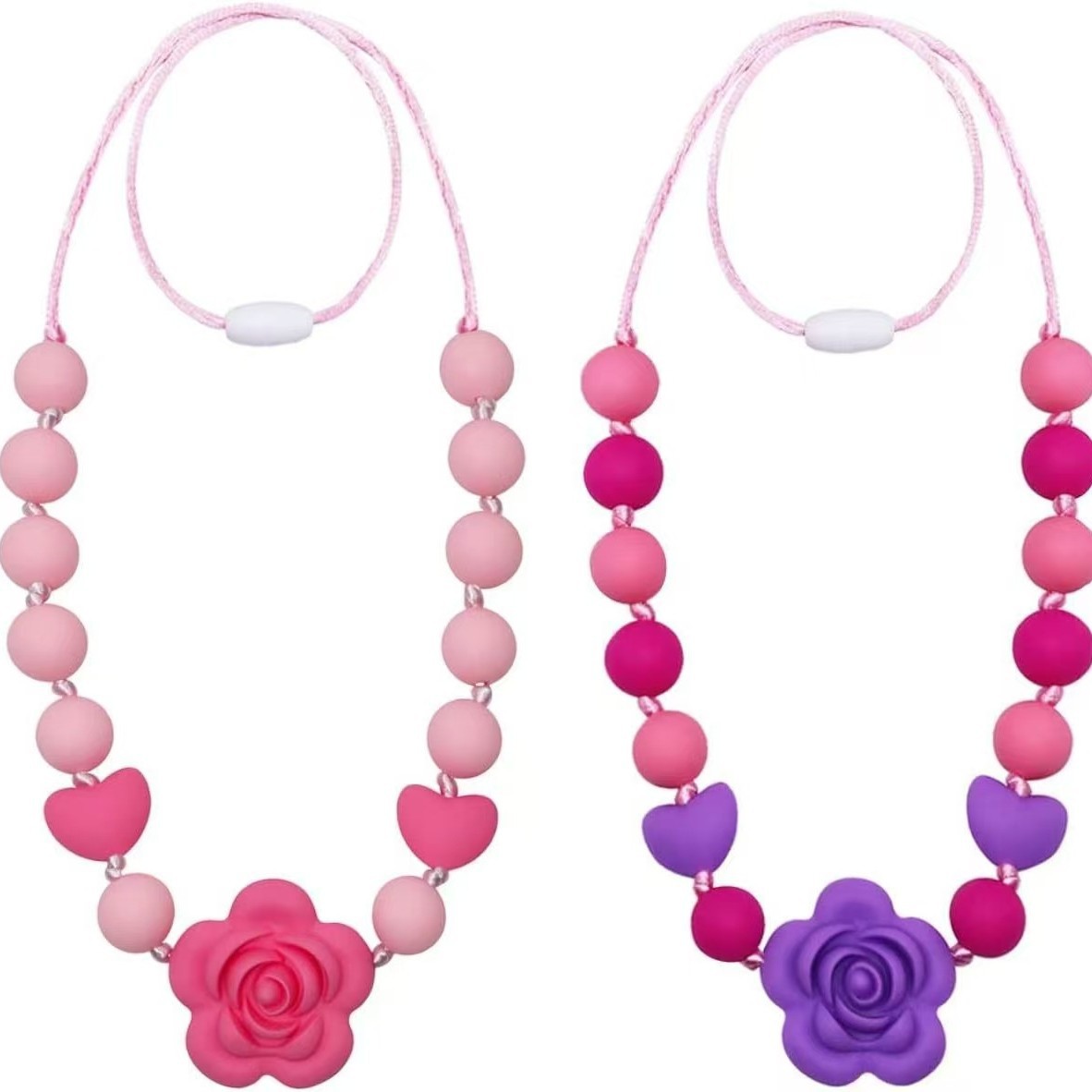 Sensory chew necklace for kids designed for autism support, ADHD calming, oral sensory input, anxiety relief, focus support, and sensory regulation