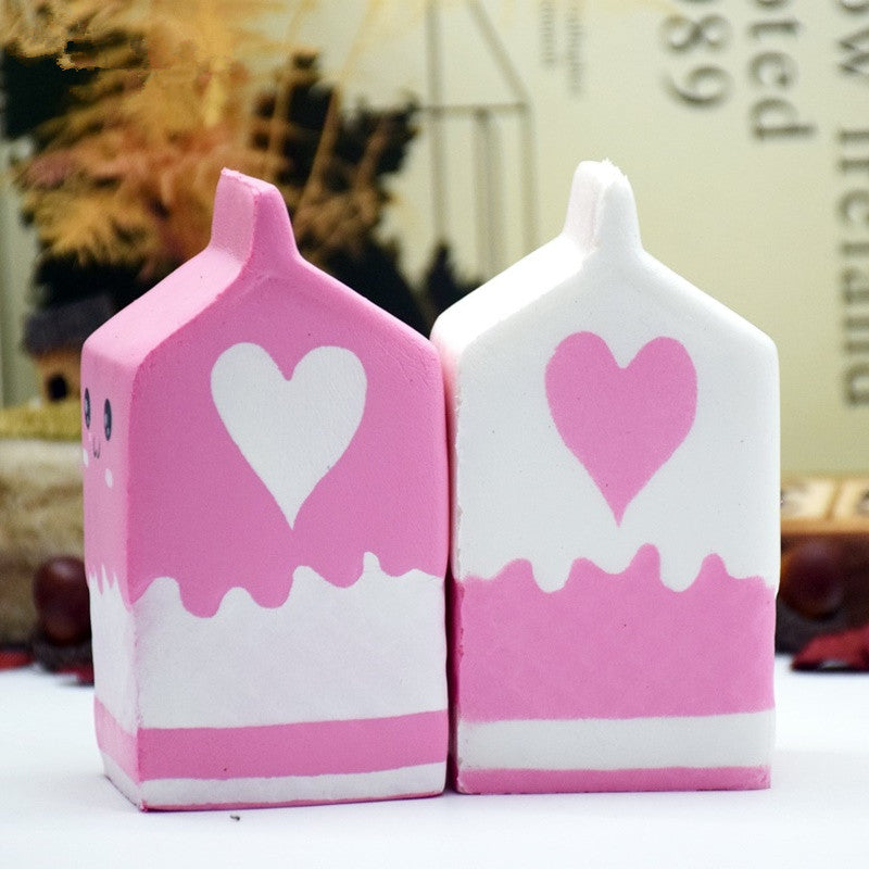 Milk Carton Squishy Fidget Toy for Kids