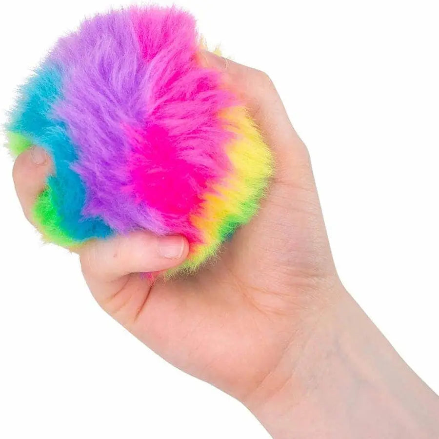 Scrunchems furry sugar stress ball squishy fidget toy for kids – view 3