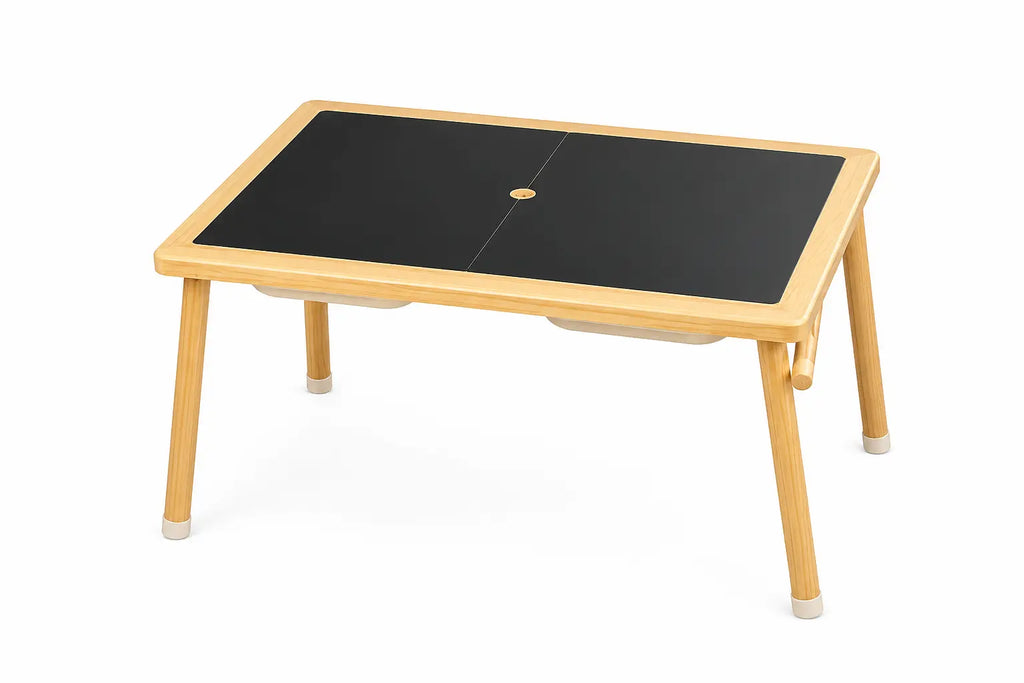 Multi-Activity Sensory Table with Storage Bins & Paper Roll Holder – view 4