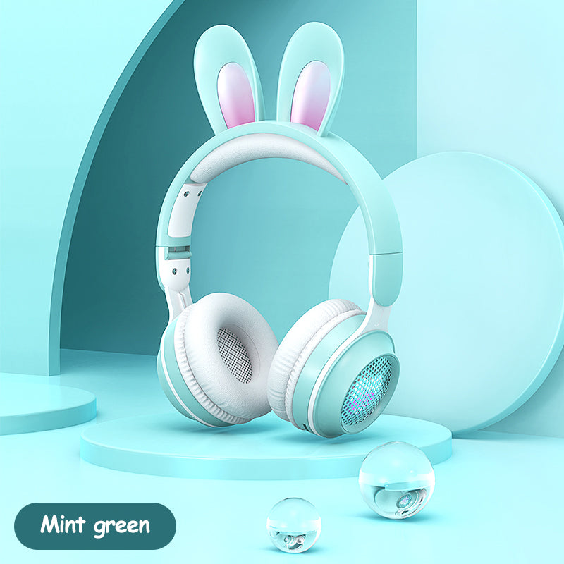 Wireless rabbit ear sensory headphones for kids 