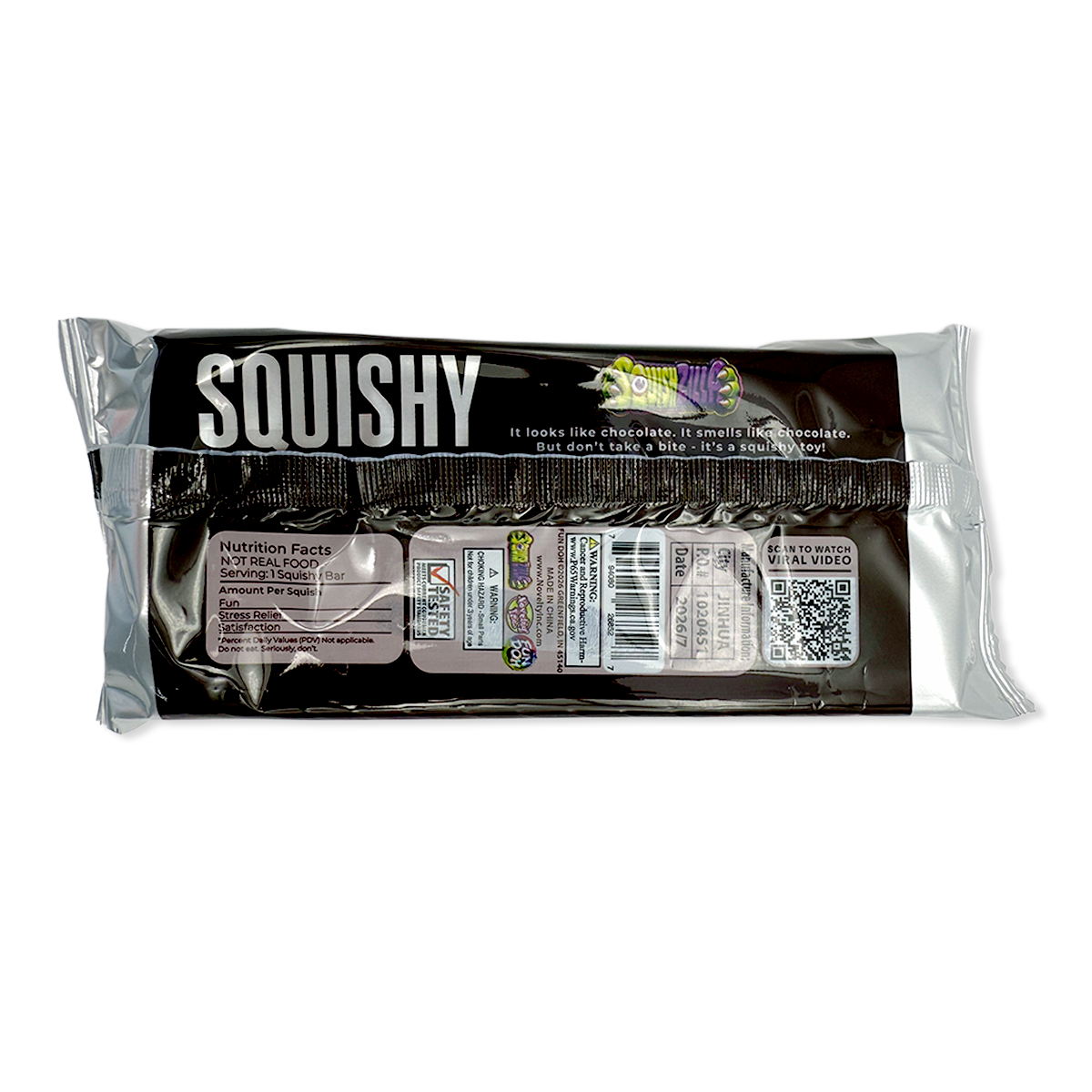 Fun Doh slow-rise scented squishy chocolate bar fidget toy – view 4