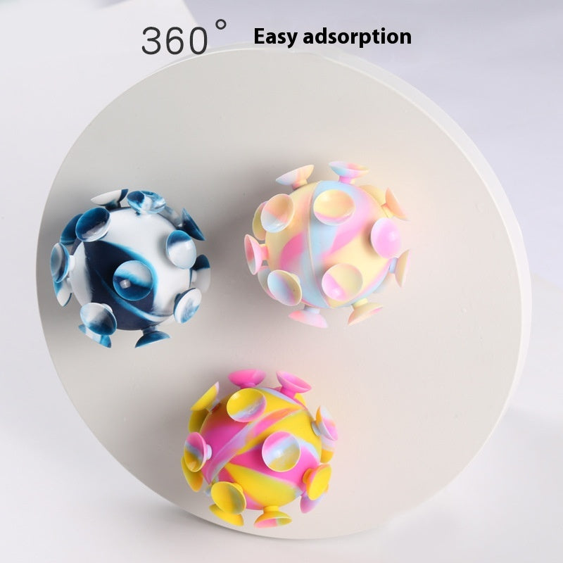 Sensory Suction Fidget Ball for Kids