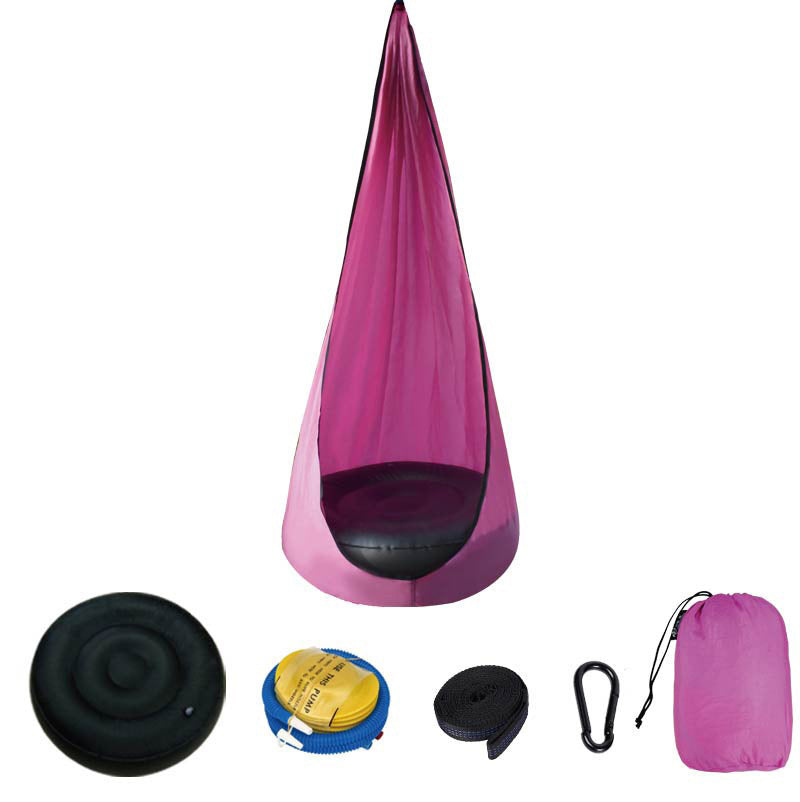 Portable Sensory Swing Hammock with Inflatable Seat Pad – view 5
