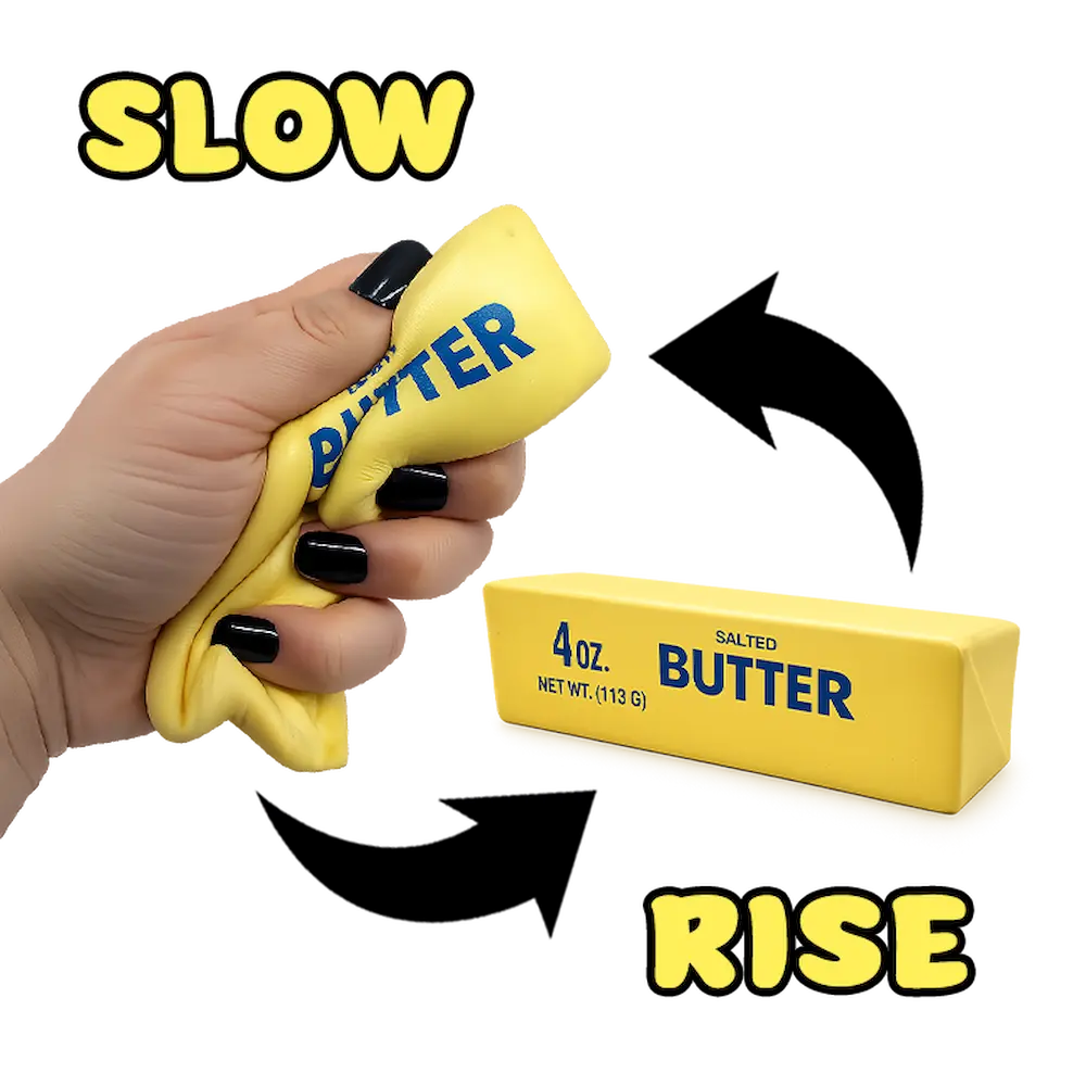 Fun Doh 6-inch butter stick slow-rise squishy fidget toy for kids – view 5