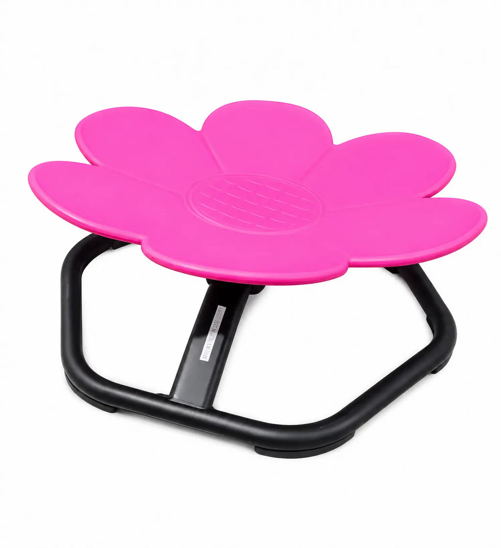 Sensory Spinning Chair for Kids | Pink Flower Active Balance Seat – view 3