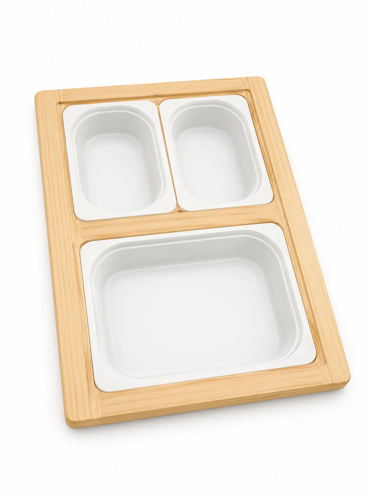 Multi-Activity Sensory Table with Storage Bins & Paper Roll Holder – view 3