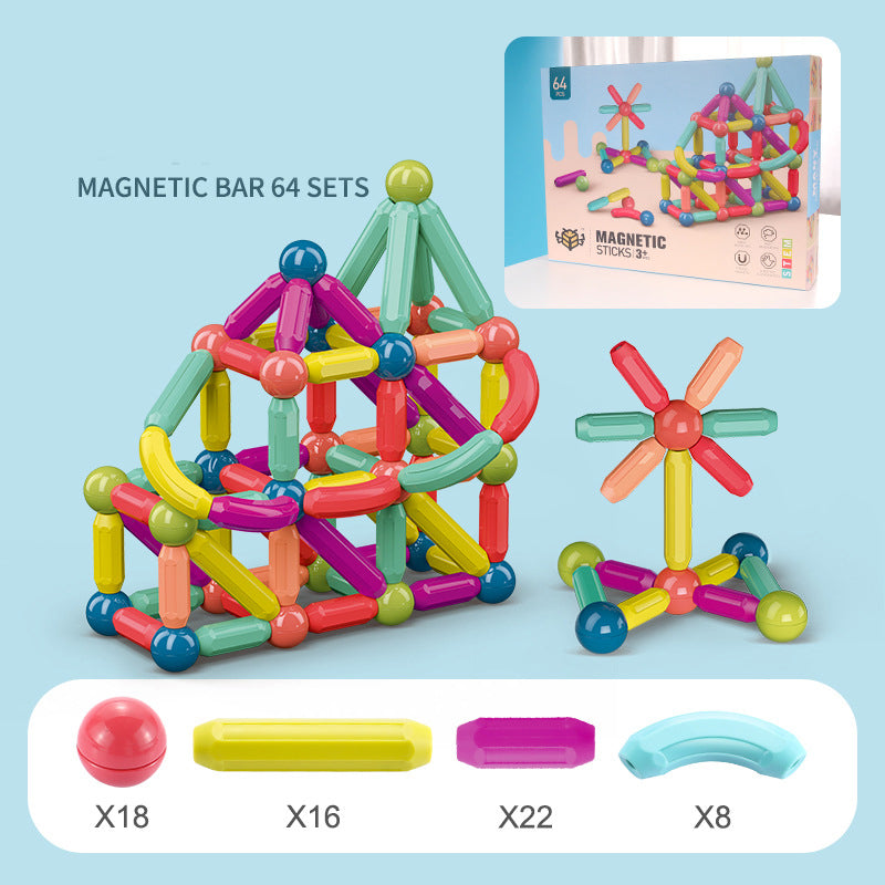 Magnetic STEM Building Toy Set for Kids