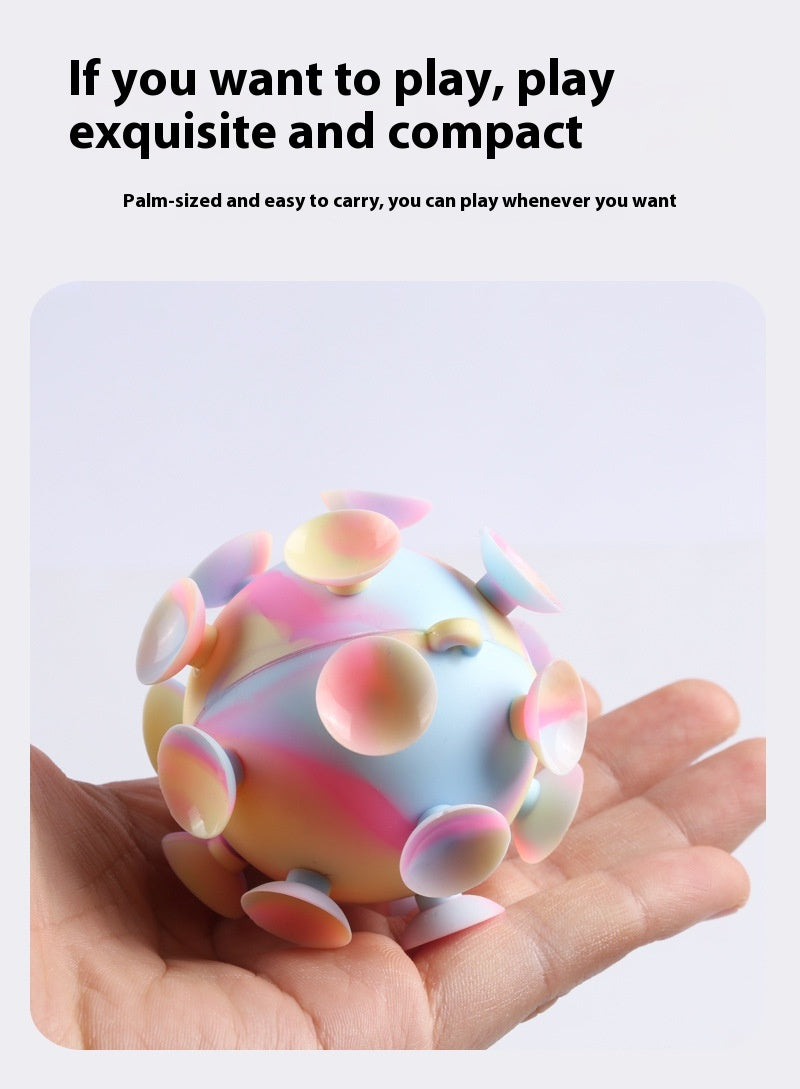Sensory Suction Fidget Ball for Kids