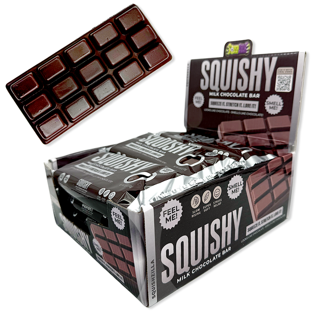 Fun Doh slow-rise scented squishy chocolate bar fidget toy – view 3