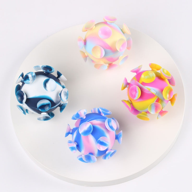 Sensory Suction Fidget Ball for Kids