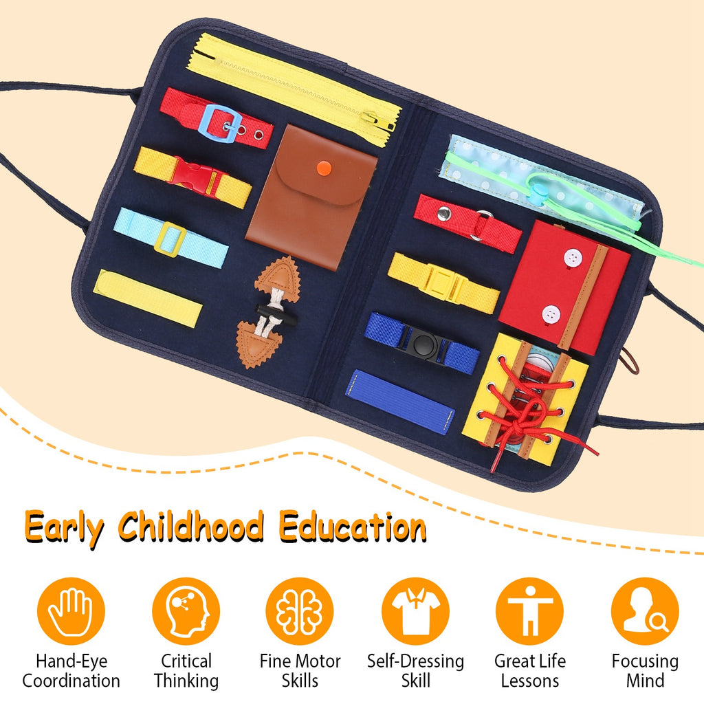 Sensory Busy Book for Kids