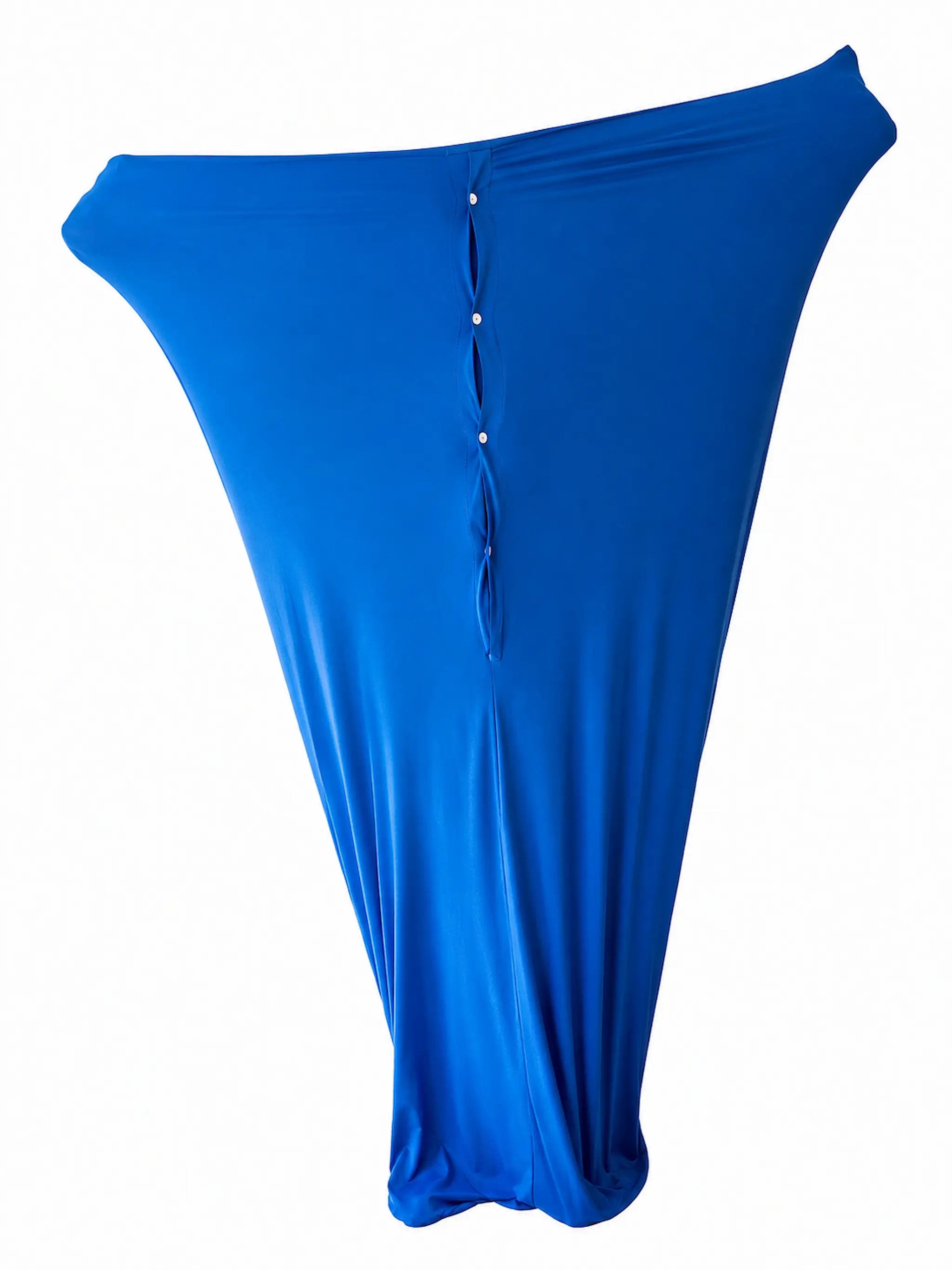 Child wearing a stretchy sensory body sock
