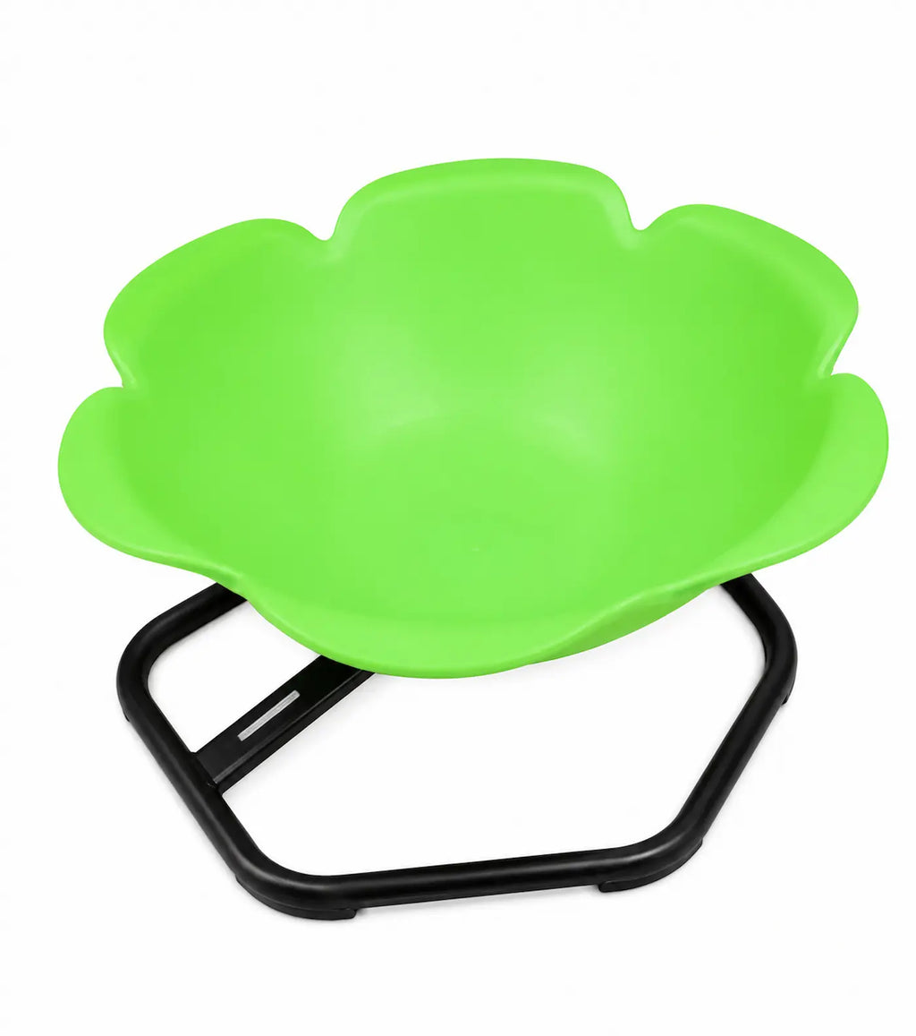 Sensory Spinning Chair for Kids | Green Flower Active Balance Seat – view 2
