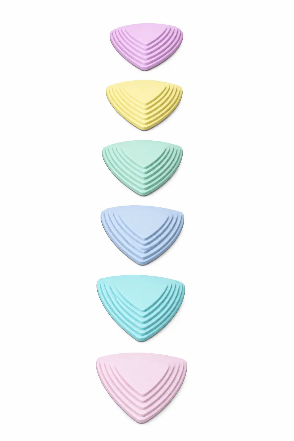 Balance Stepping Stones for Kids – 6 Piece Non-Slip Obstacle Course Set