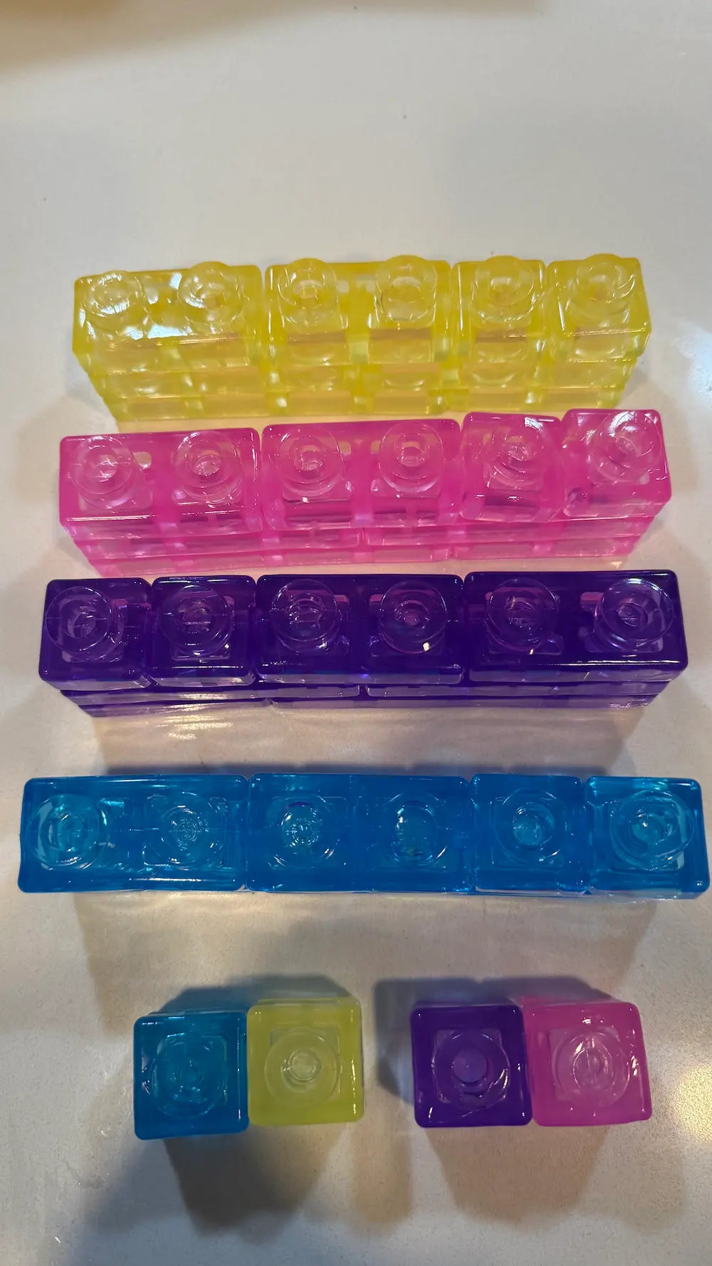 Gummy Bloc soft squishy building blocks 40 piece set for kids