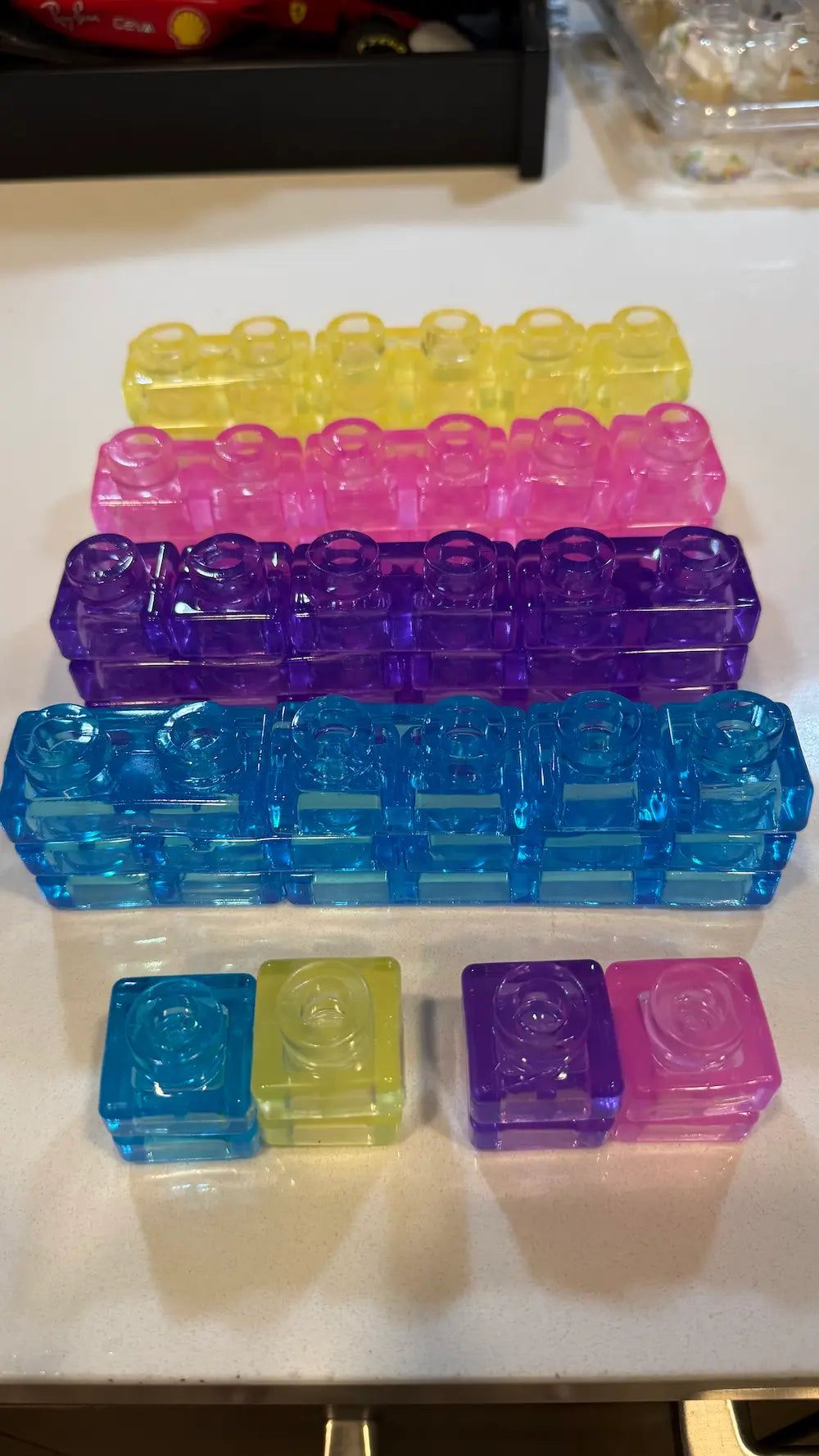 Gummy Bloc soft squishy building blocks 40 piece set for kids – view 2