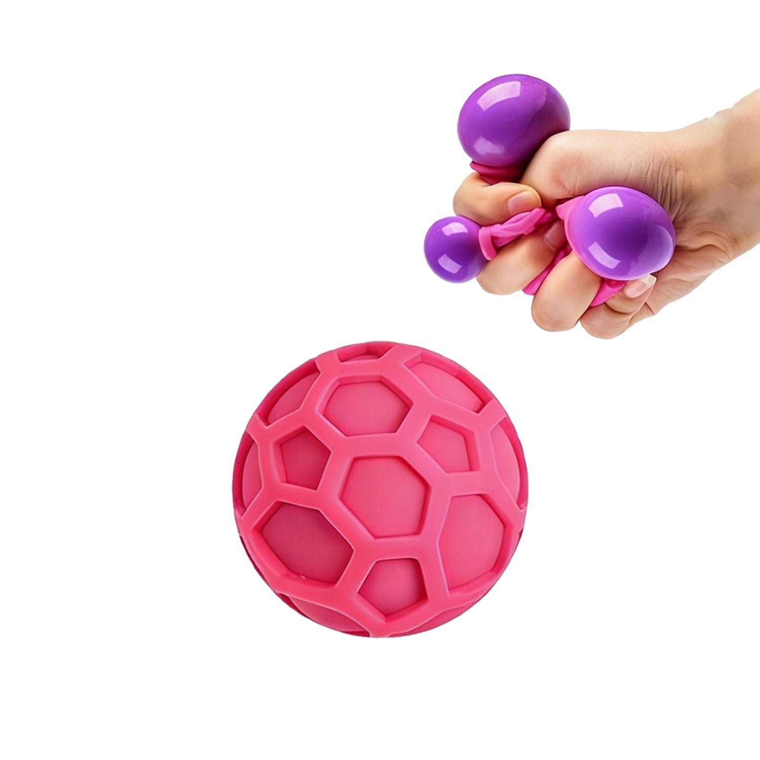 Sensory stress ball for kids designed for autism sensory support, ADHD focus improvement, calming tactile stimulation, anxiety relief, and emotional regulation