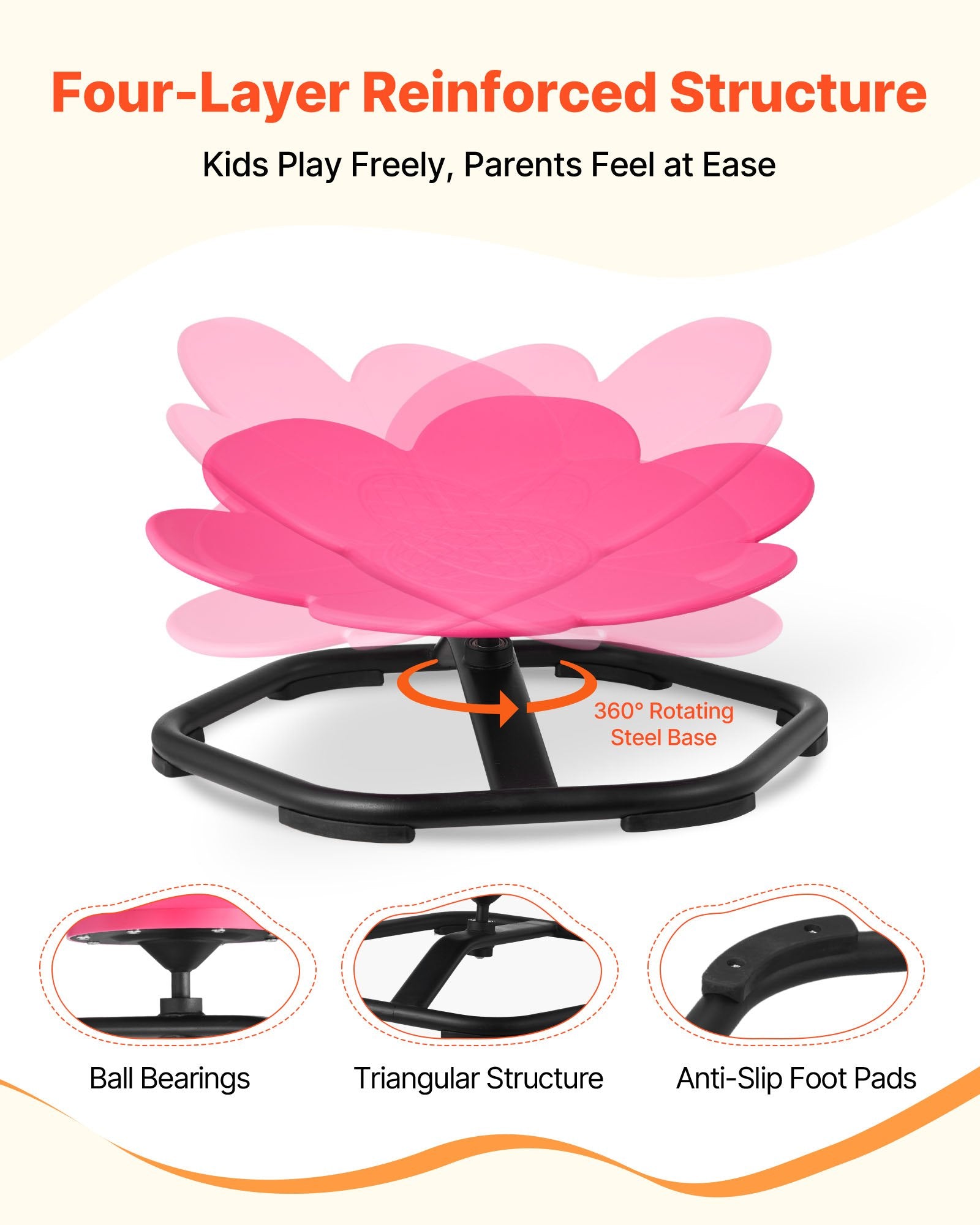 Sensory Spinning Chair for Kids | Active Balance Seat