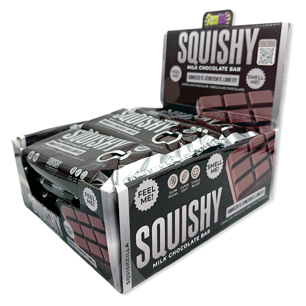 Fun Doh slow-rise scented squishy chocolate bar fidget toy – view 7