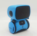 Blue robot toy