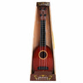 Brown wood ukulele