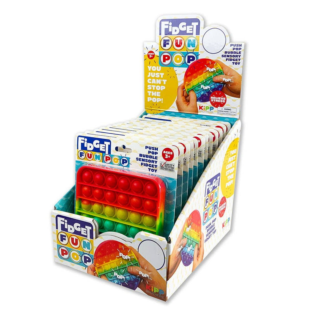 Fidget Fun push-pop bubble sensory toy assortment for kids – view 2